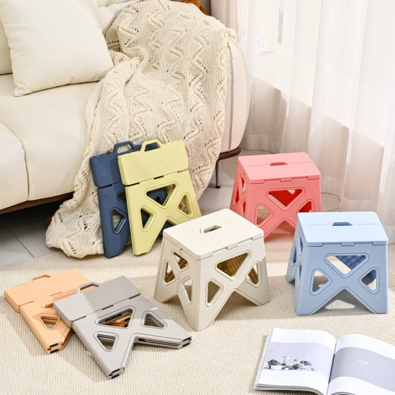 Складной табурет утолщенные пластиковые стулья для детей Взрослый маленький табурет домашний портативный табурет для наружной рыбалки