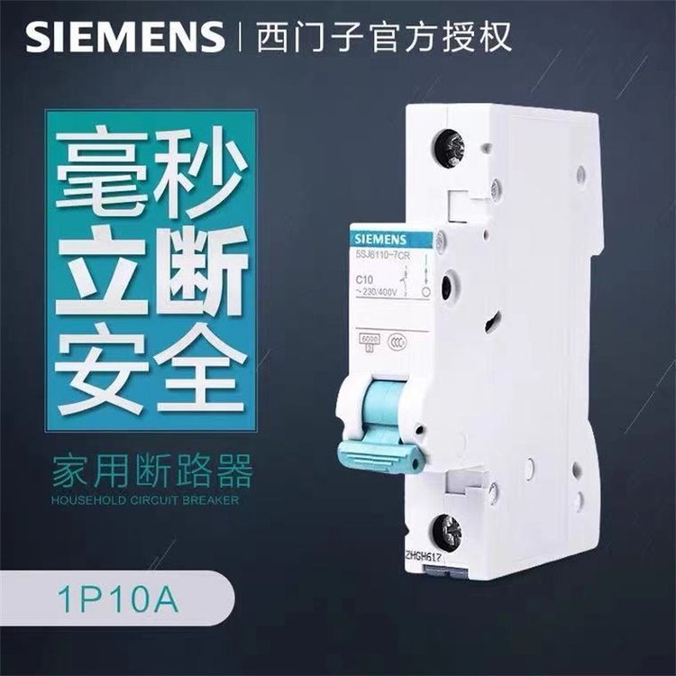 西门子5SP 2P C 100A 10KA 400VAC 5SP42917 空开断路器空气开关