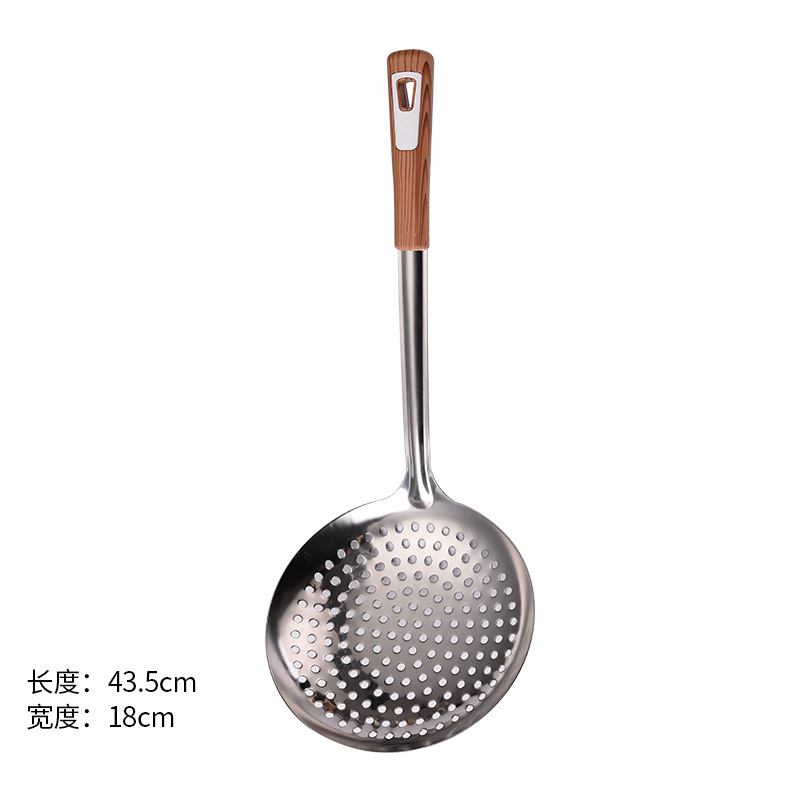 부유하고 고급스러운 모조 나뭇결 소쿠리 (18cm)