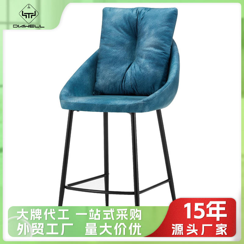 Silla de comedor personalizada silla de café de alta calidad silla de mesa nórdica silla de respaldo de lujo silla de exportación transfronteriza