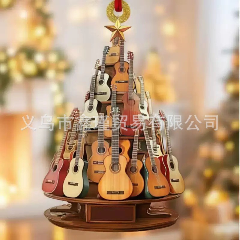 Nuevos productos transfronterizos de acrílico plano de simulación de pájaros colgante de decoración de Navidad árbol de Navidad colgante de decoración para el hogar image 23
