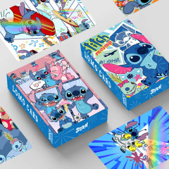 レーザーフラッシュカード ステッチ両面 30枚 小さなカード LOMOカード アニメ周辺機器 箱入り カラー印刷 コレクションカード グリーティングカード