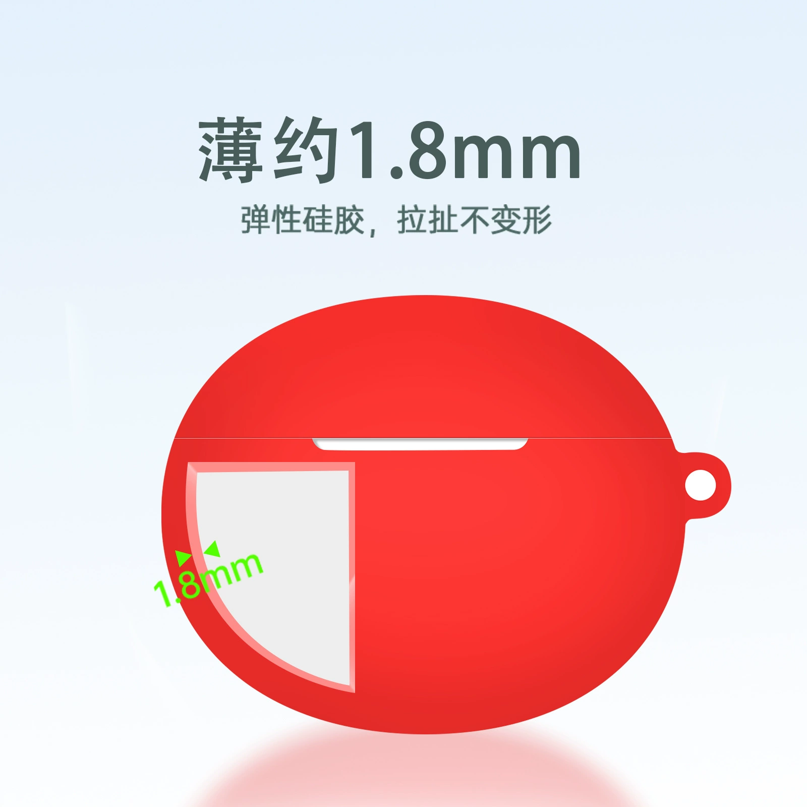 Совместимые наушники, силиконовый защитный чехол, Bluetooth, Redmi