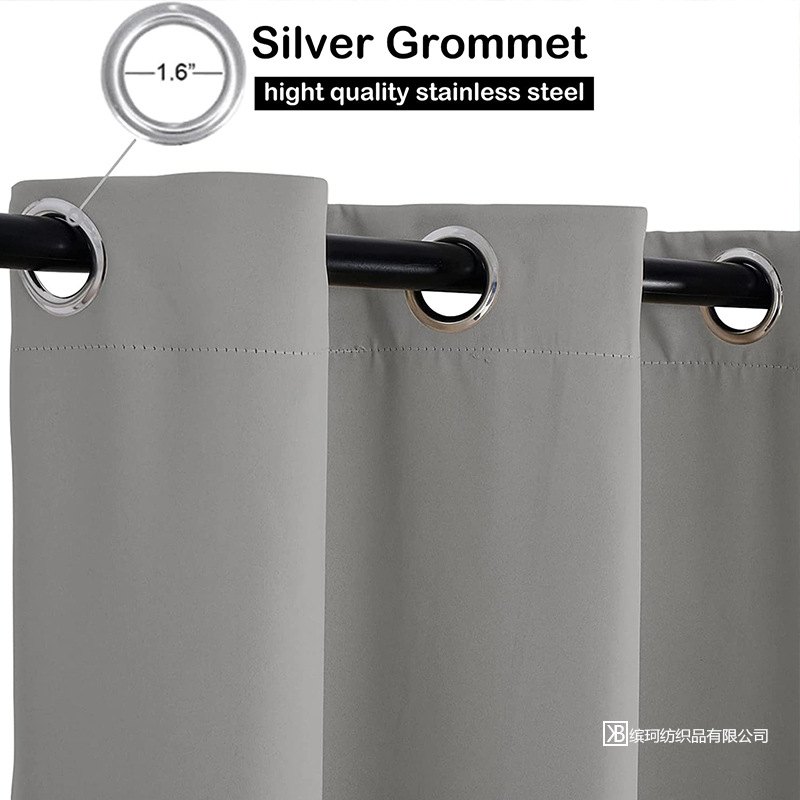 Outdoor waterproof windproof anti-mold up-and-down hole curtains, light-proof heat-insulating gazebo corridor foreign trade one-piece dropshipping factory