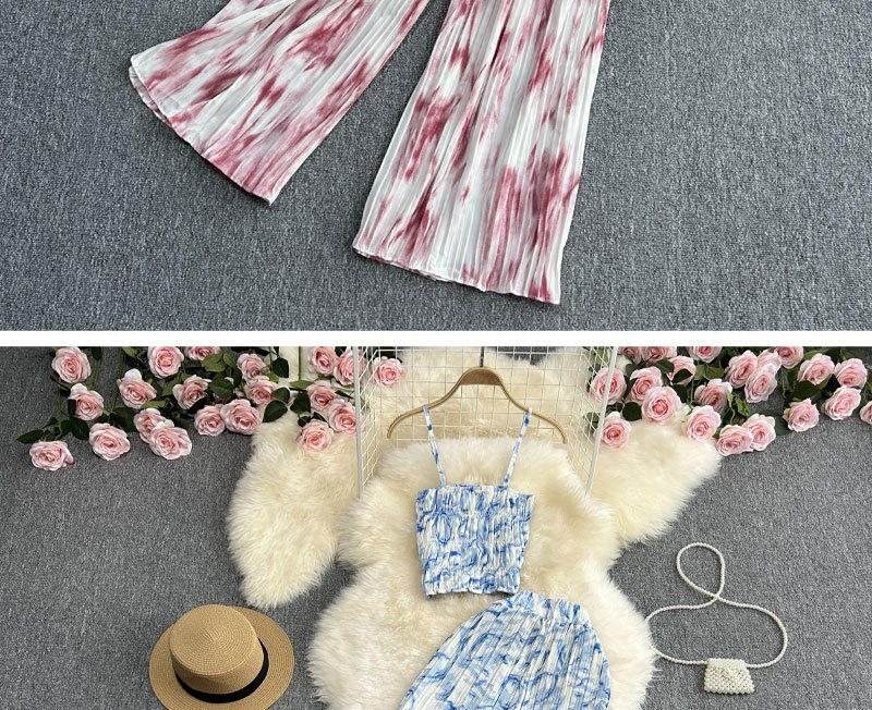 Vacances Femmes Sexy Abstrait Polyester Ensemble Coordonné De Pantalon Ensembles De Pantalons display picture 4