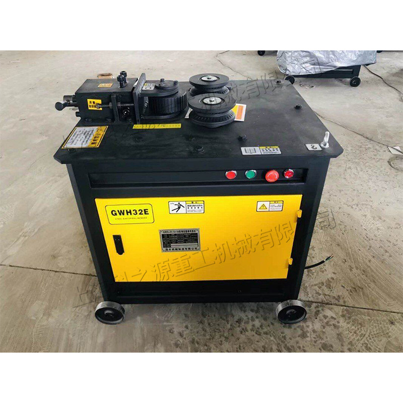 钢筋圆钢弯弧机 小型矩形管扁钢弯曲机 全自动钢筋圆弧成型设备