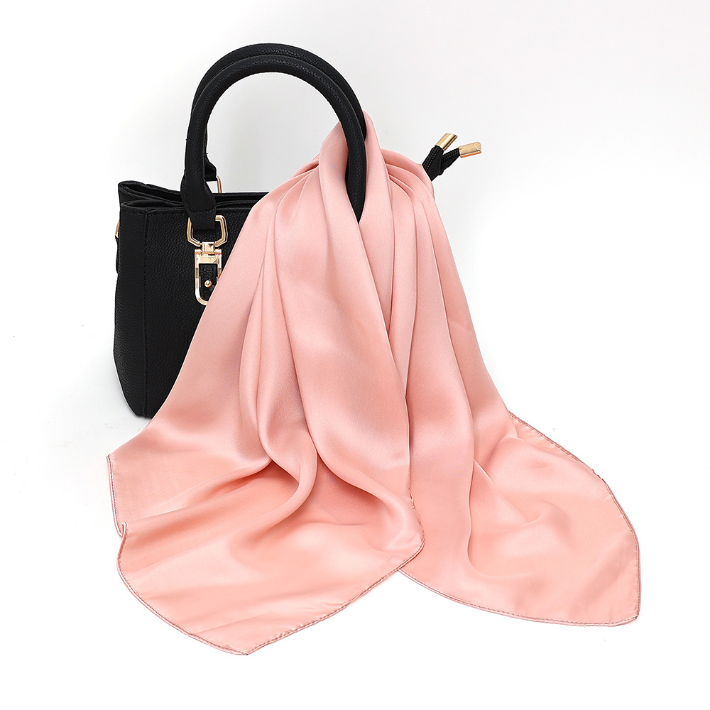 70g Weight Silk Scarf Classification Casual Occasion Polyester Material Printing Pattern Summer Season Women's Gender Printing Design Elegant, Basic Style Women's Elegant Basic Printing Polyester Printing Silk Scarf 3