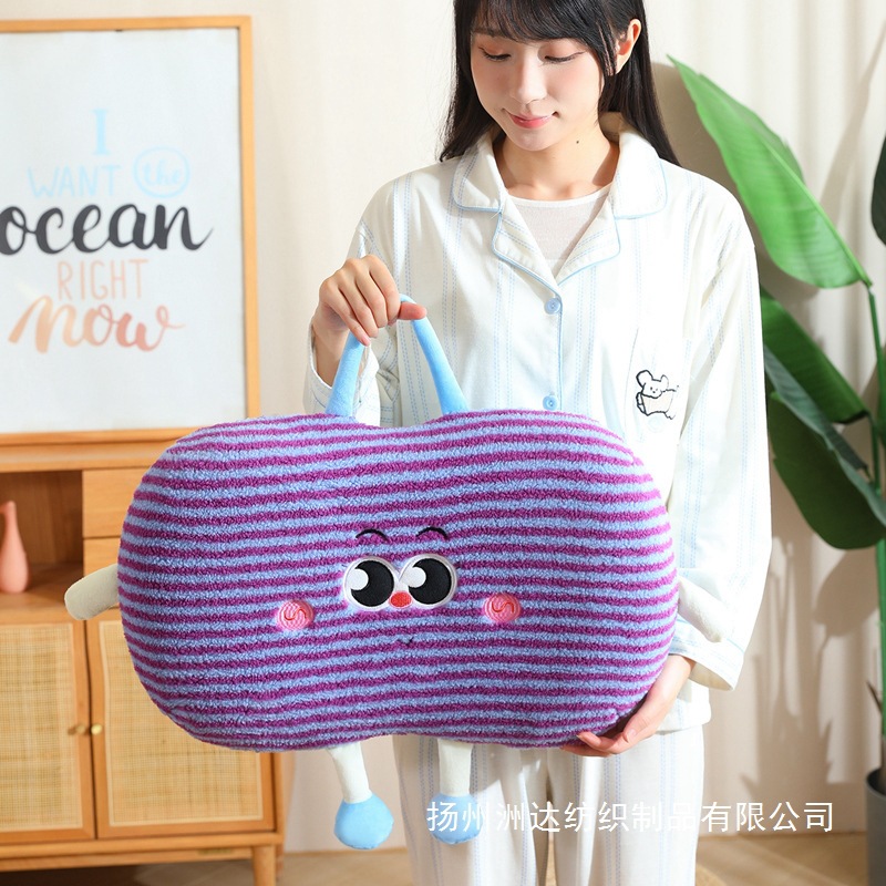 Almohada de Espuma de Memoria para Siesta con Hueco para Manos para Oficina y Dormitorio
