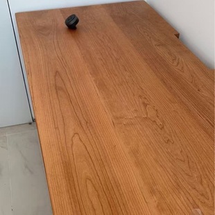 North American Cherry Wood Solid Wood Desktop Board Dining Table Desk Adjustable Table Log Board Whole Board Ash Wood Board Bar Board
