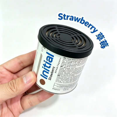 Cross-border car fragrance canister, perfume liquid essential oil diffuser, car perfume holder, home air freshener ornament, cross-border (Car Perfume Aromatherapy) - strawberrystrawberry