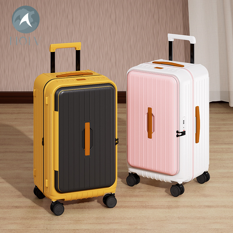 25 New Cross-Border Suitcases: 20-inch Carry-on Spinner Suitcase, 24-inch Trolley Suitcase, Expandable, Sturdy and Durable