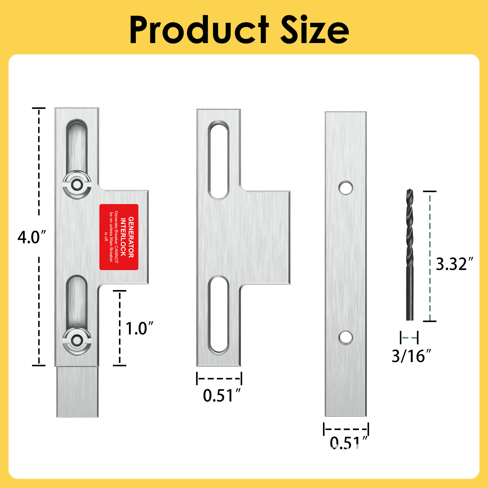 跨境亚马逊北美发电机连锁套件 interlock kit square d GE SM