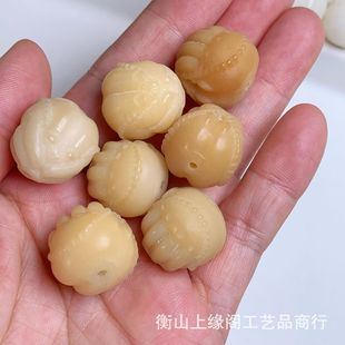 Natural Bodhi Root Bergamot Weathered Bergamot Gradient Bodhi Root Bergamot Milk Green Bergamot Buddha Bead Accessories