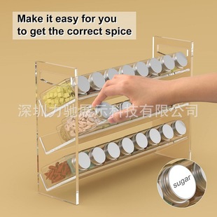 Acrylic Step Storage Rack, Trendy Dressing Table with Multi-Layer Drawers, Cosmetics Organizer, Cross-Border Exclusive Supply