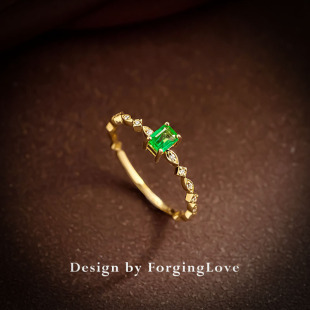 ��18K���ָŮ��צ�Ƕ��Ȼ��ĸ�G�ʯ��ʳָ���S���錚���30784