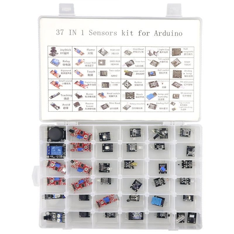 传感器套件 传感器套装 套件内含37款传感器 送资料 37种智能小车