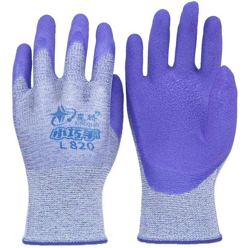 Starbridge mano compacta L820 protección laboral anti-desgaste espuma de látex de trabajo de construcción para mujeres pequeñas protección antideslizante