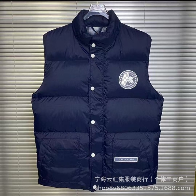 外贸欧美大鹅冰川马甲加拿大同款白标情侣款百搭保暖外套羽绒背心|undefined