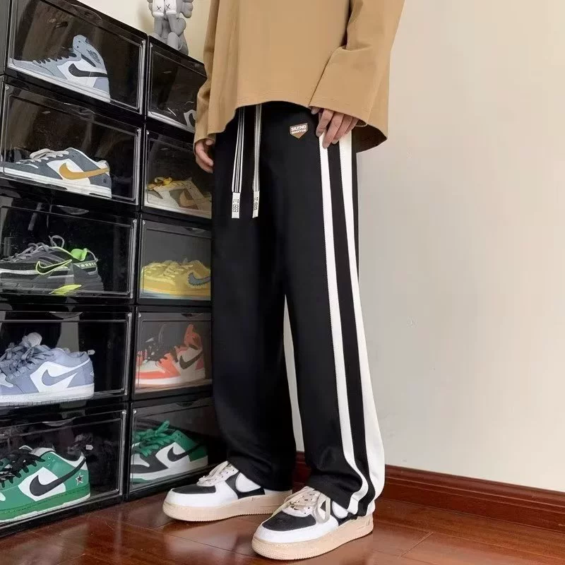 2024 спортивные брюки мужские осенние и зимние высокие улицы