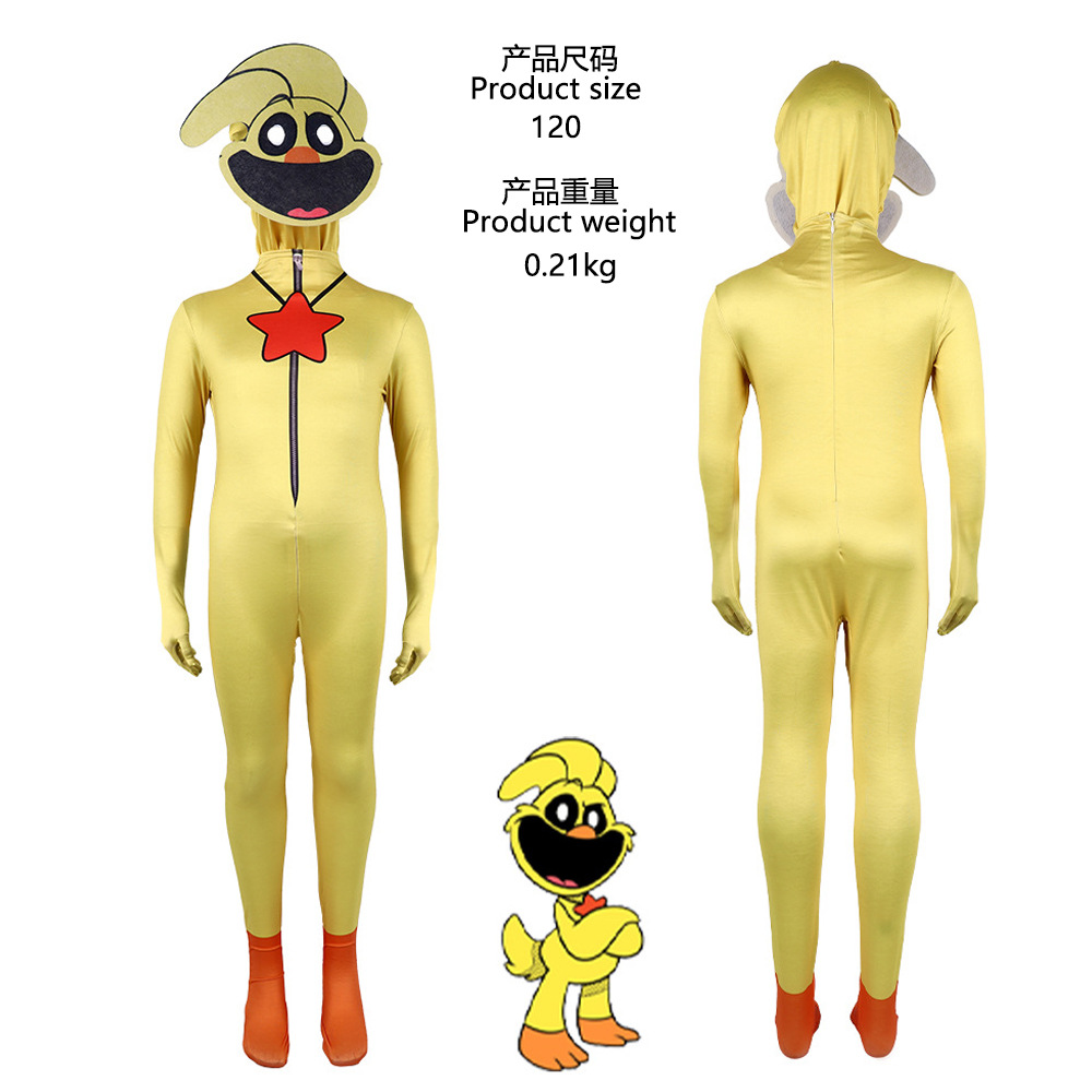 Traje de cosplay transfronterizo de Poppy Playtime para actuaciones escénicas, diseño de animales sonrientes de Poppy's Playtime image 11