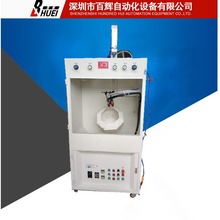 喷砂机生产厂家滚篮式自动喷砂机定制9060双枪滚篮机除披锋毛刺