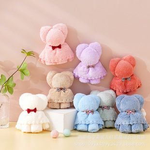 Bear Towel Souvenir Wedding Bear Gift Wholesale Wedding Shop Full Moon Opening Event Gift Souvenir Towel