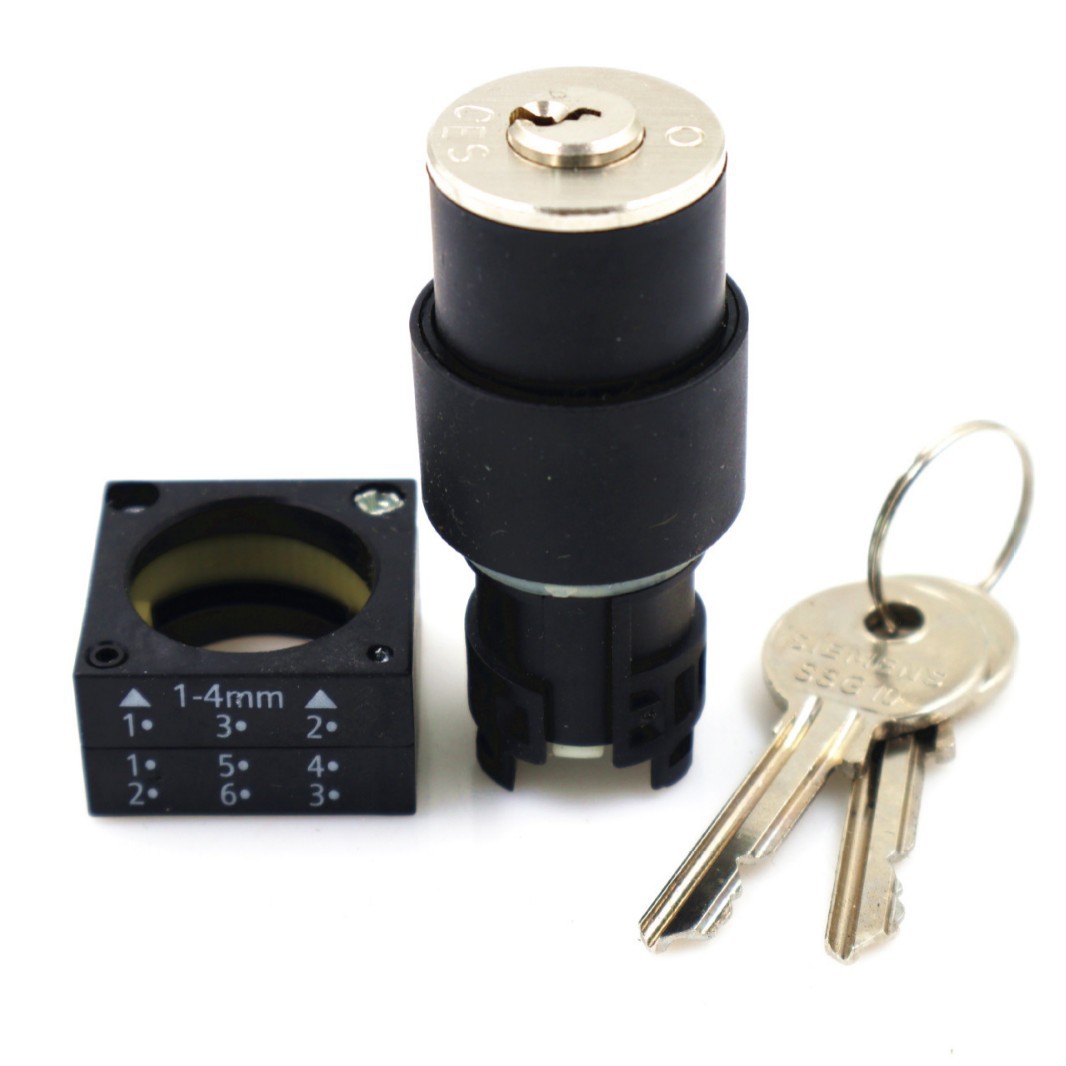 现货德国正品西门子钥匙开关3SB3000-4LD11