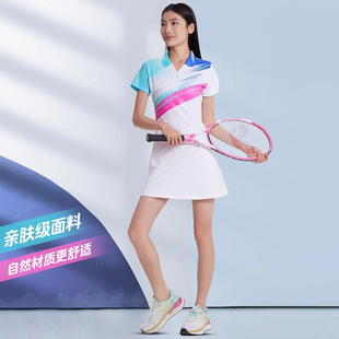 [No. 1 Factory Store] Badminton Wear Women's Tennis Skirt New Badminton Dress Summer Quick-Drying Short Skirt