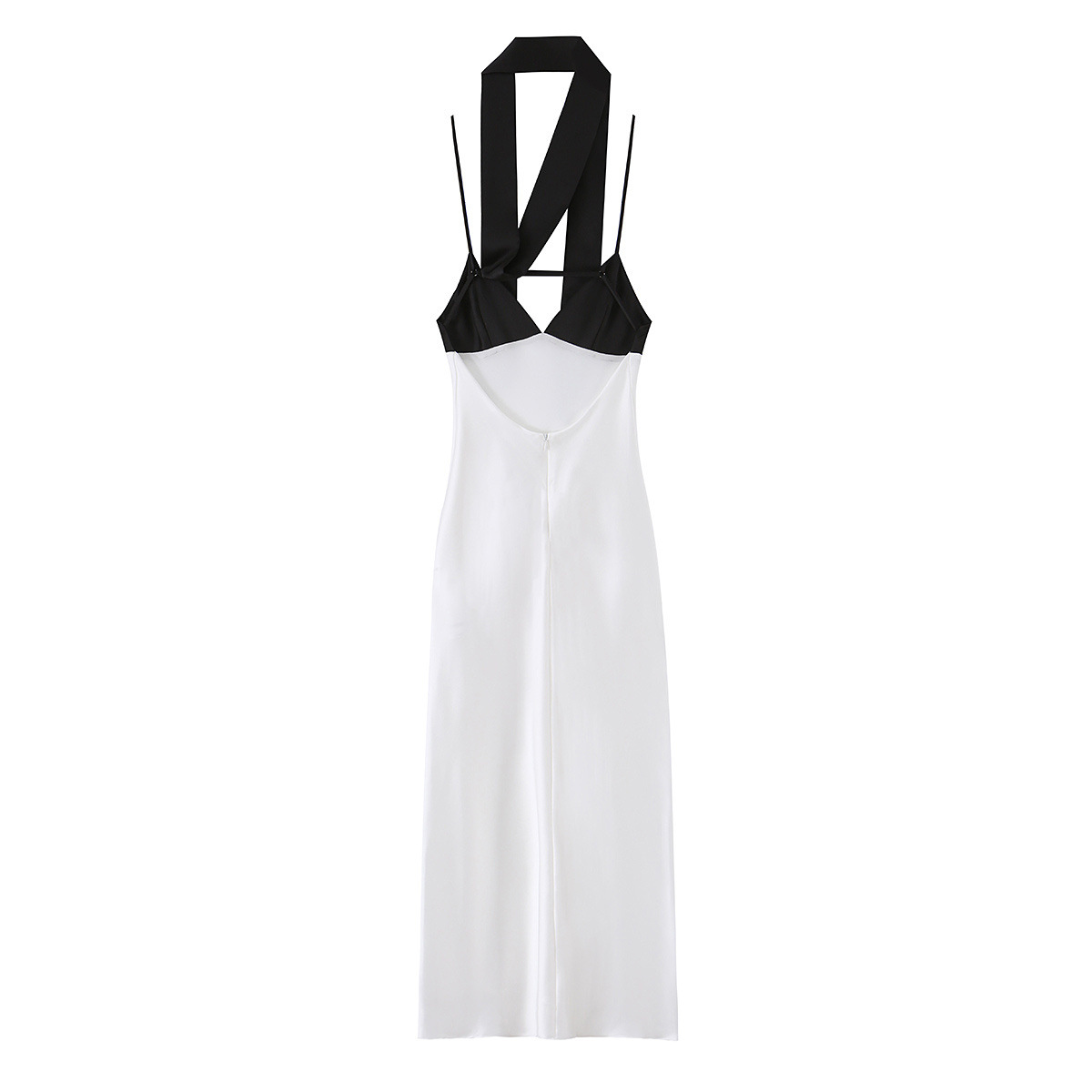 ZAZA hecho en casa estilo europeo al por mayor ropa de mujer moda bufandas de empalme vestido de cabina 4772397 image 6