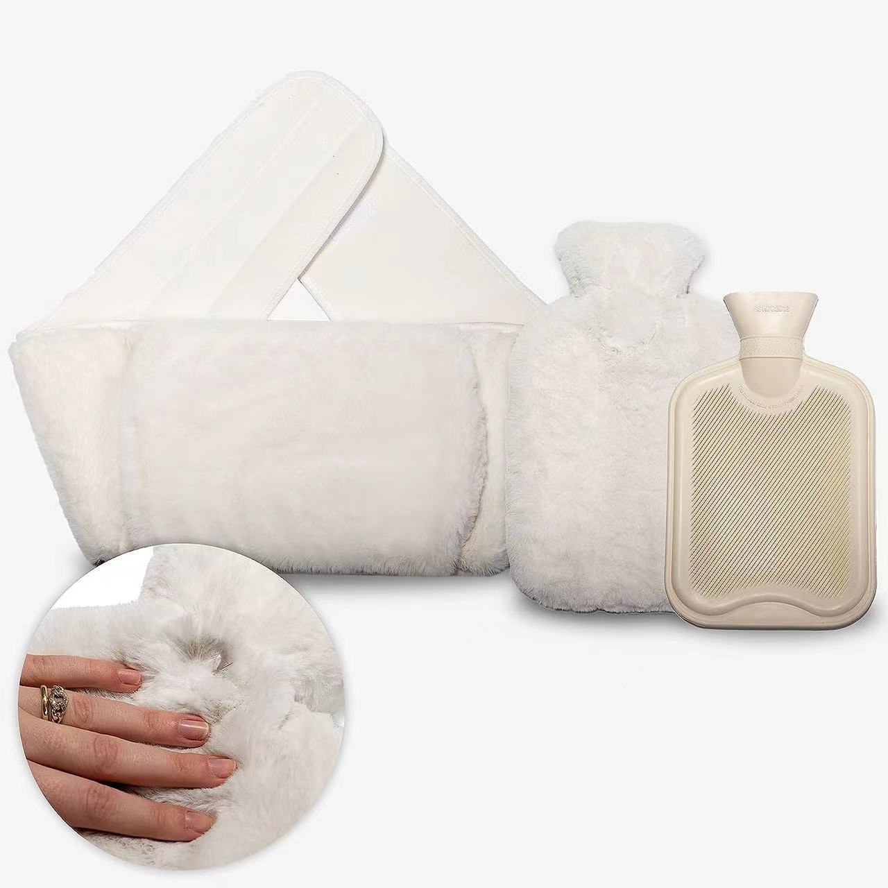 Rubber foot warmer hot water bottle