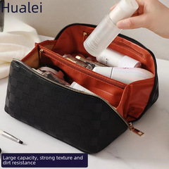 Portable Large Capacity Women's Pillowcase Makeup Bag for Travel and Outing, High-End Appearance Travel and Grooming Bag
