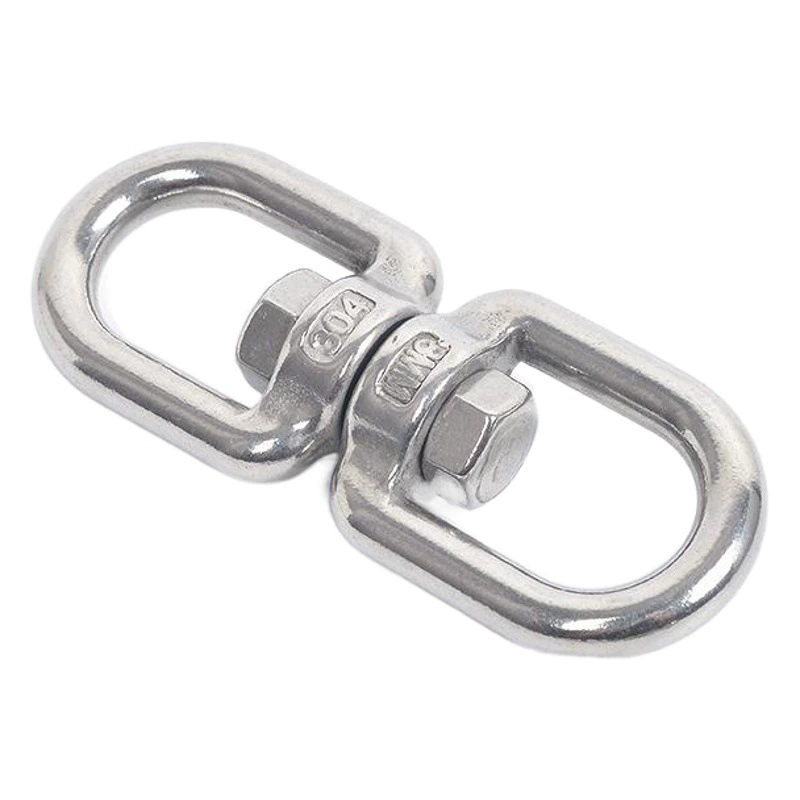 304 нержавеющая сталь Универсальное поворотное кольцо 8-образное поворотное кольцо такелаж для собачьей цепи аксессуары Универсальное кольцо полоса Пряжка M3-M28