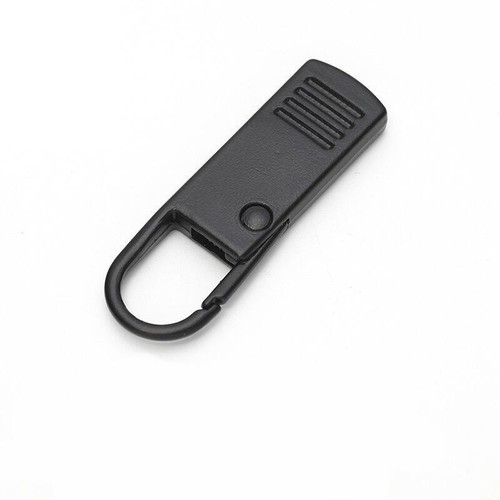 Detachable suitcase spring zipper pull, multi-purpose clothing metal zipper replacement accessory pendant, simple design
