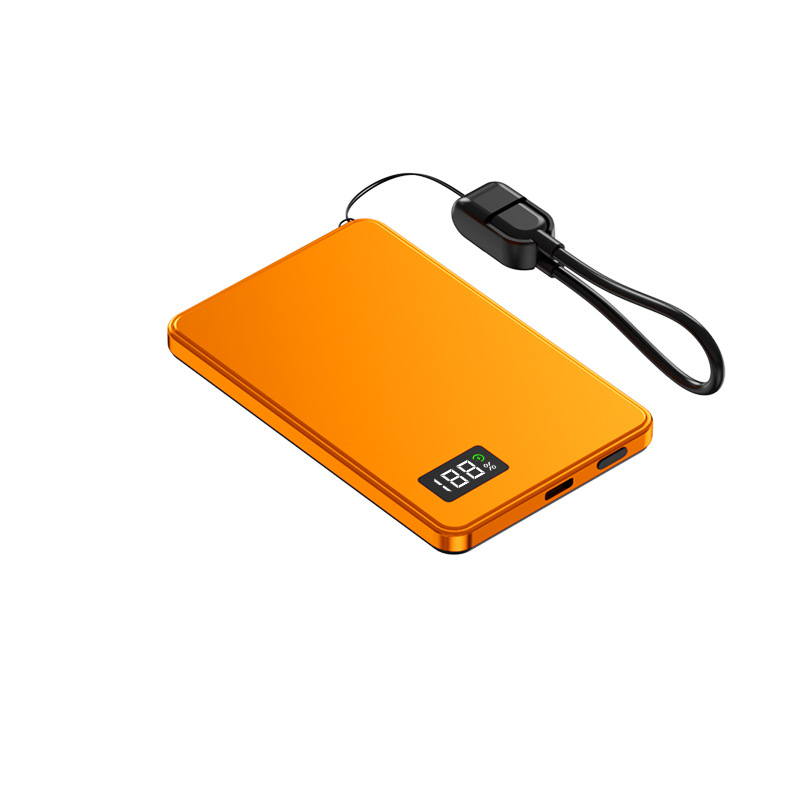 Carga de gran capacidad del tesoro magnético de carga portátil de alimentación 20W de carga rápida con bolsillo de línea tipo-C al por mayor