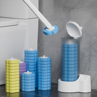 Floor Bear Head Disposable Toilet Brush Household Toilet Toilet Cleaning Toilet Brush Throwable Toilet Brush