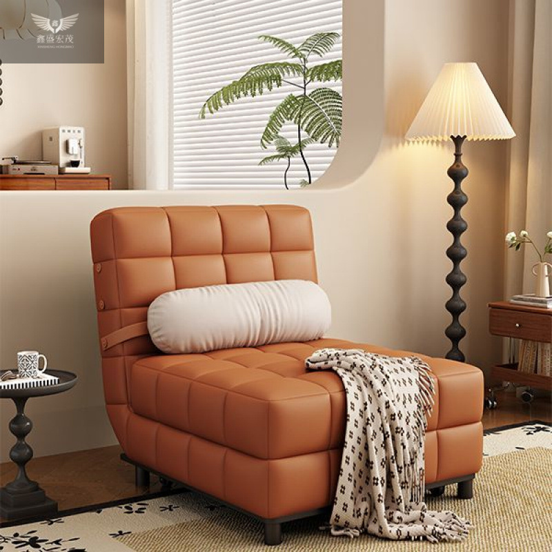 Sofá cama multifuncional de doble propósito, balcón de la sala de estar, apartamento pequeño, doble individual plegable