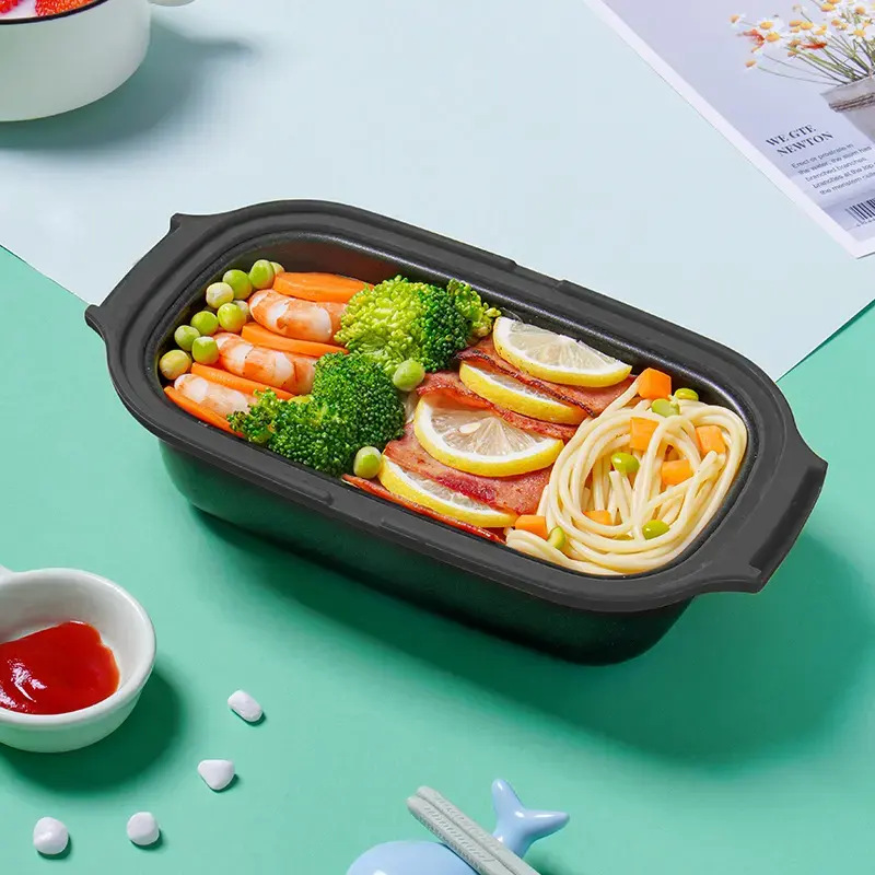 High Quality Non-Stick Handheld Microwave Cookware Set for Frying Eggs Efficient Kitchenware Cooking Grill Microwave Oven - Home
