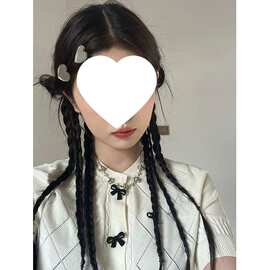 夏季新款韩系甜色边短袖镂空恤蝴蝶结针织开衫上衣女