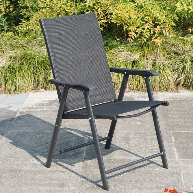 Tesla pliega 2 sillas negras