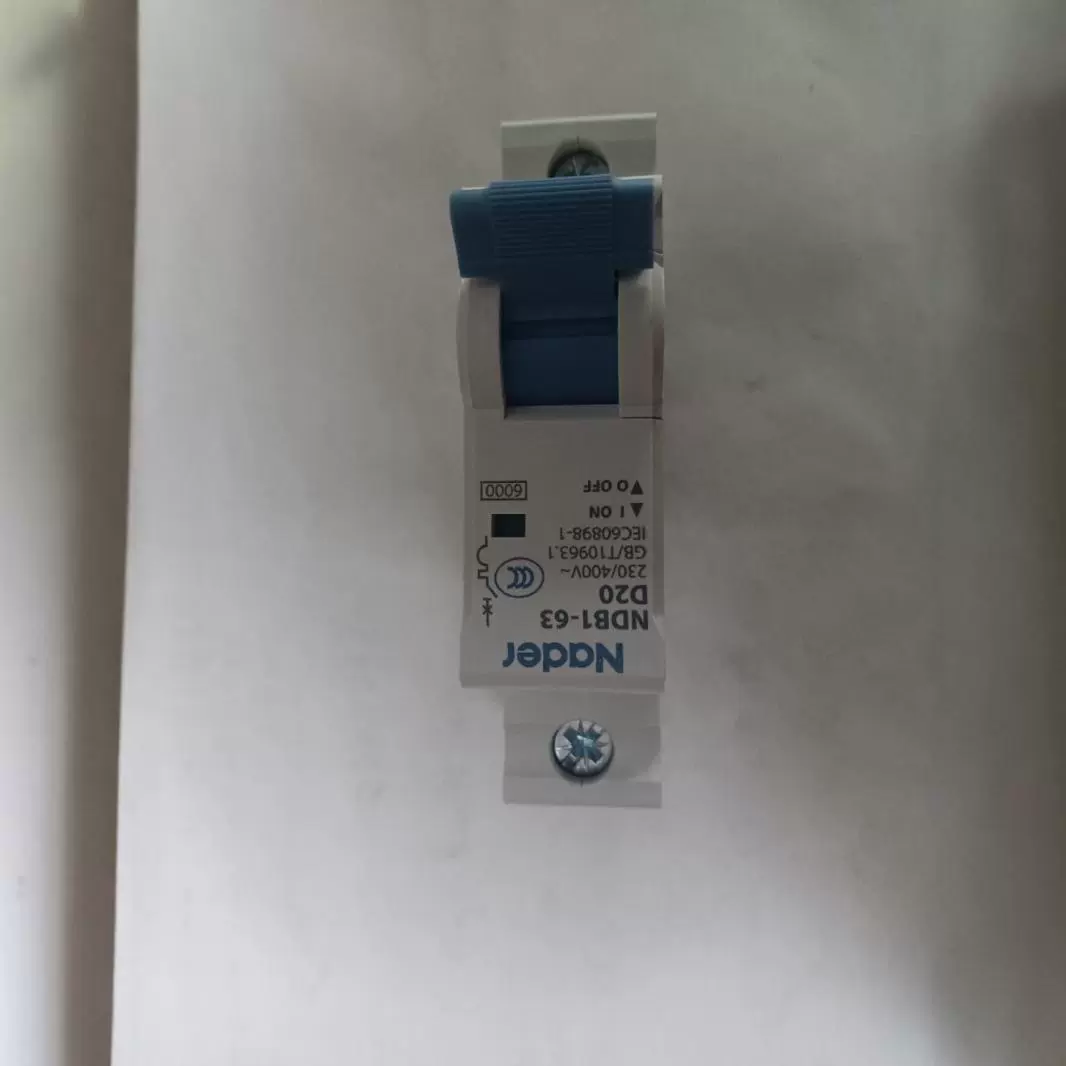 Новый оригинальный миниатюрный автоматический выключатель NDB1-63 1PD20