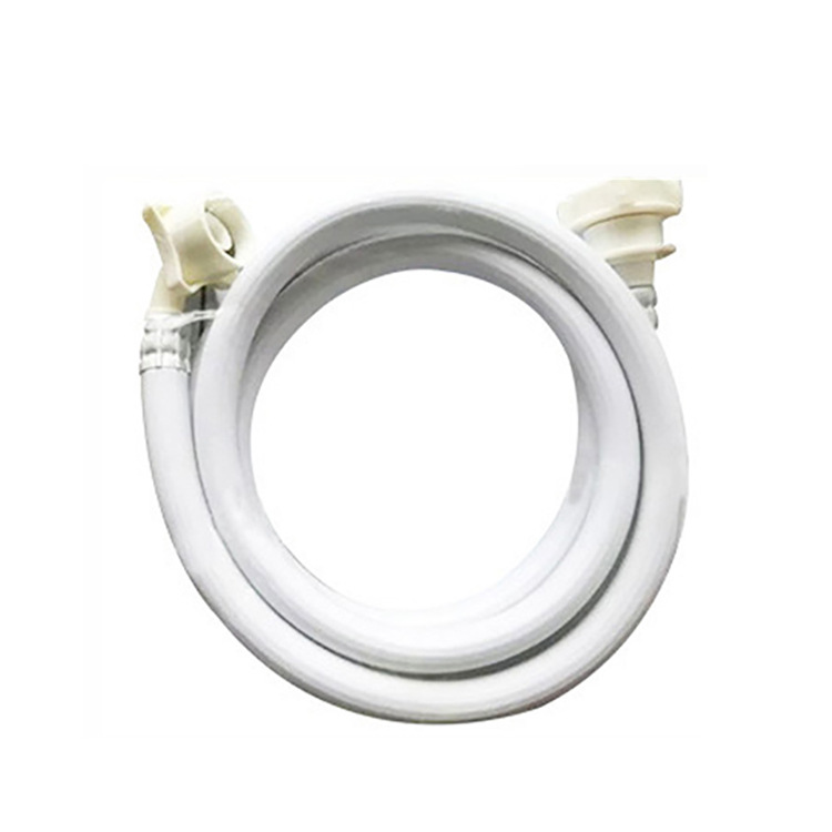 Air conditioning drain pipe extension, external machine, washing machine, water inlet pipe extension