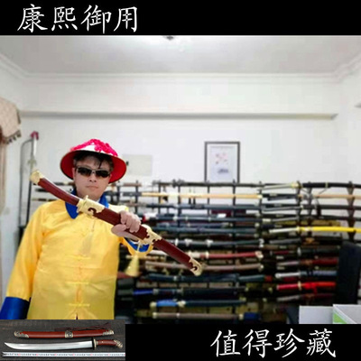 Longquan Swords и мечи, вышитые врученные весенние мечи и мечи, мечи, а также марганцевые стальные рисунки стальные украшения не открыты.