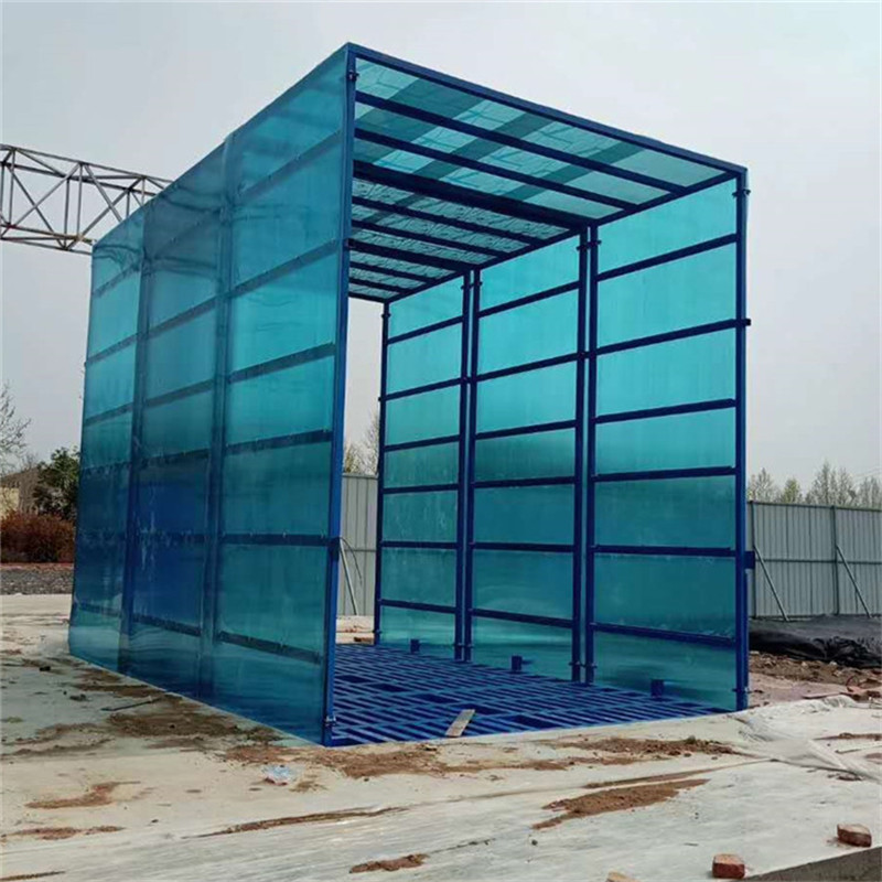 南京建筑工地洗轮机100吨基础型车辆轮胎清洗台全封闭洗车机