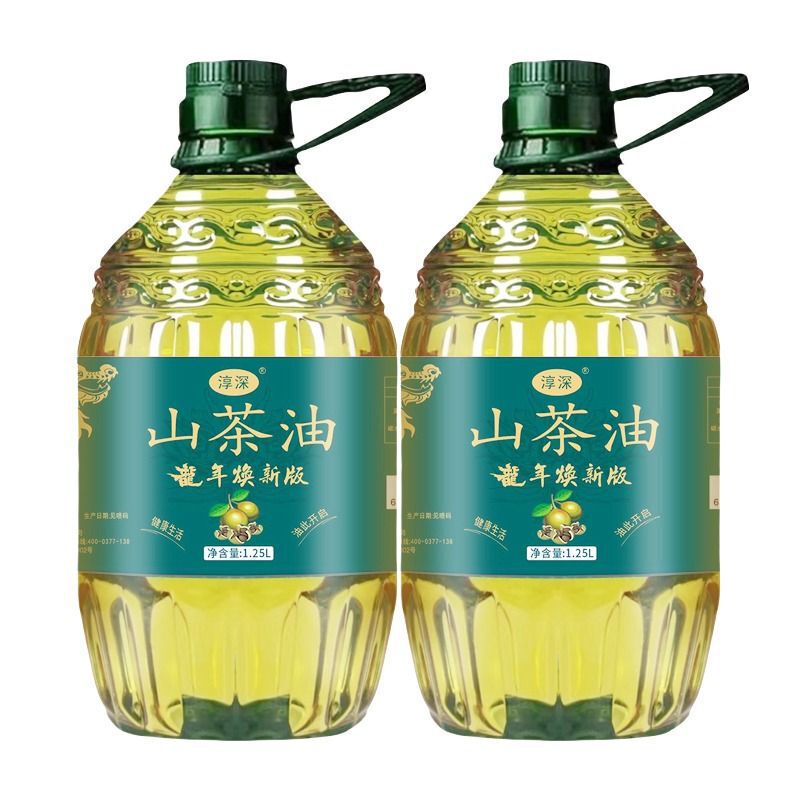 純粋なツバキの油の5リットルの1級の冷搾りの正統のツバキの種の油の茶の木のツバキの油の食用油は油の種を搾ります|undefined