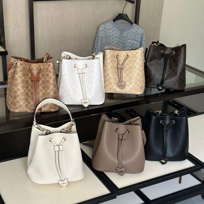 Koujia 25 New Rowan Bucket Bag Retro Presbyopic Drawstring Tote Bag Large Capacity Shoulder Handheld Crossbody Bag Koujia 25 New Rowan Bucket Bag Retro Presbyopic Drawstring Tote Bag Large Capacity Shoulder Handheld Crossbody Bag