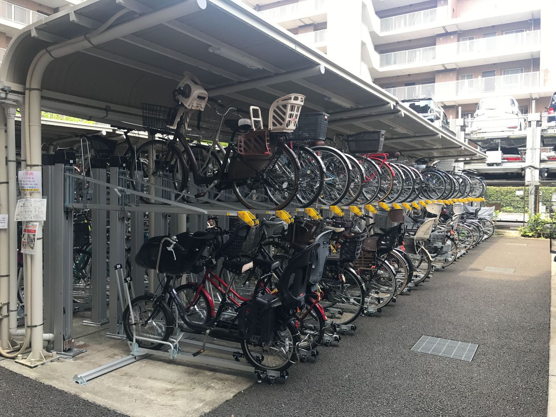 电动车双层立体停车设备  多层电动车停放架   电动车停放架