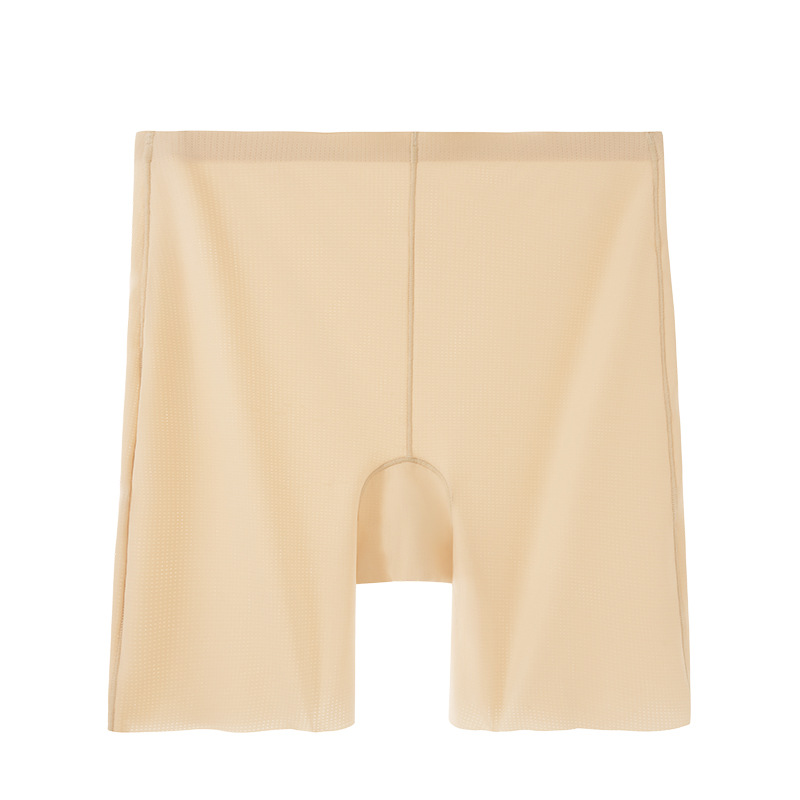 Pantalones de seguridad transpirables antideslumbrantes nueva ropa interior sin costuras de seda de hielo dos en uno pantalones de seguridad boxer para mujer