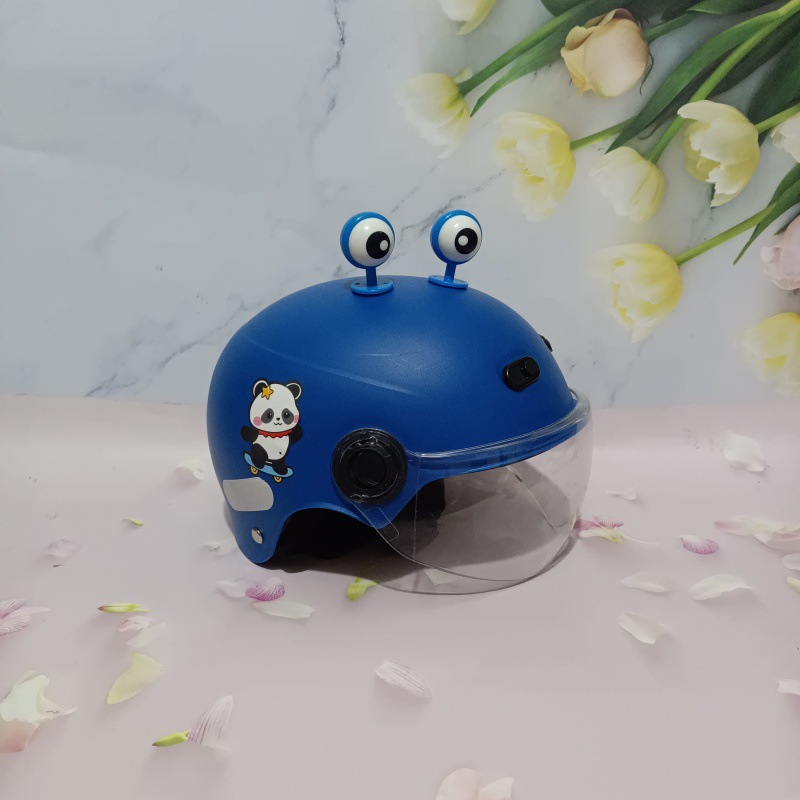 3C certification 1-5 years old electric car motorcycle children's helmet cute cartoon anti-fall summer adjustable helmet