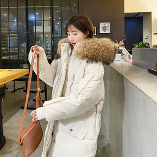 2026年新款大码冬季羽绒棉服女中长款棉衣宽松棉袄韩版面包服外套