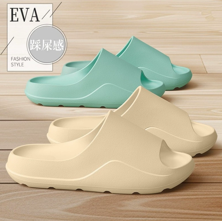 2024 Трансграничные мужчины на открытом воздухе носить спортивные сандалии EVA Толстое дно дерьмо стиральная доска Европа и США